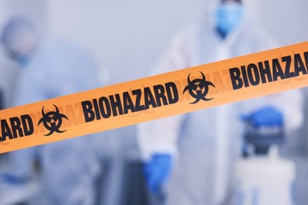 Professional Blood Cleanup technician working in Ocean Park, WA